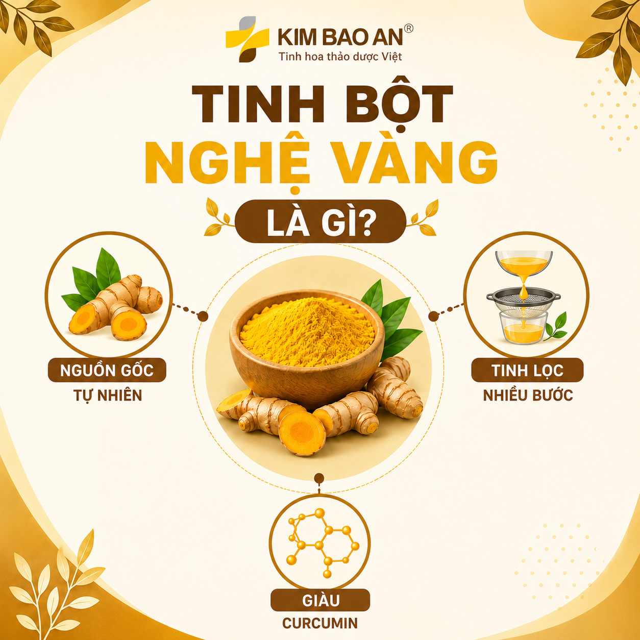 Tinh bột nghệ vàng là gì?