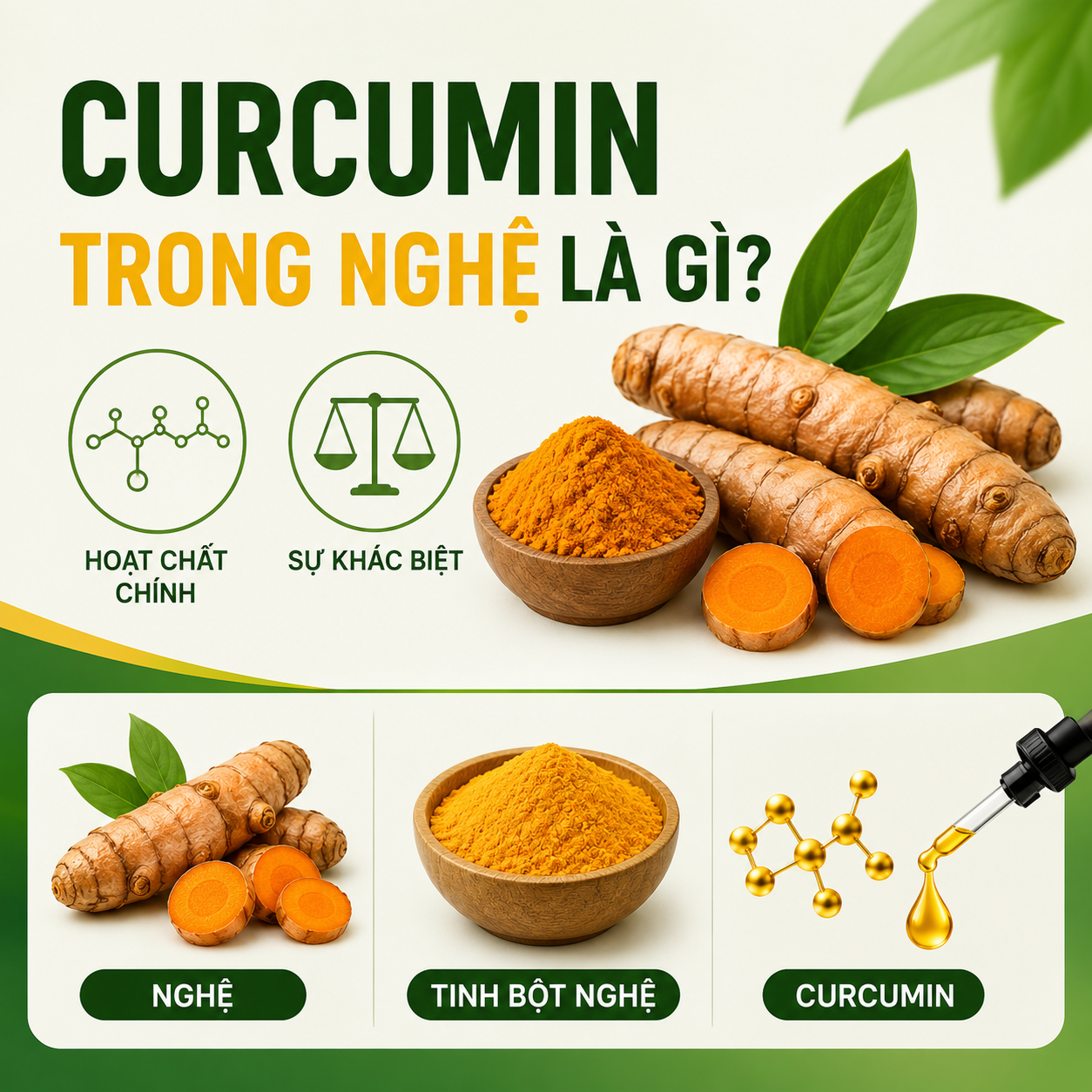 Curcumin trong nghệ là gì?