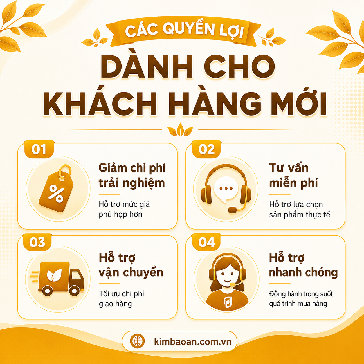 Hỗ trợ khách hàng dễ dàng tiếp cận sản phẩm phù hợp