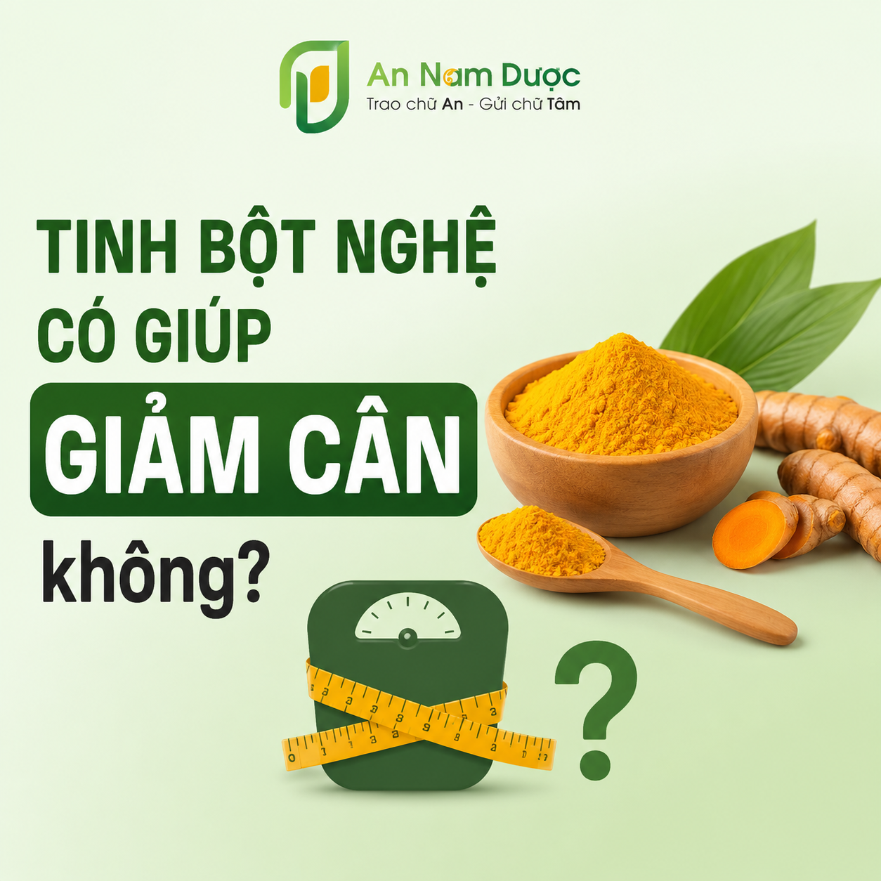 Tinh bột nghệ có giúp giảm cân không