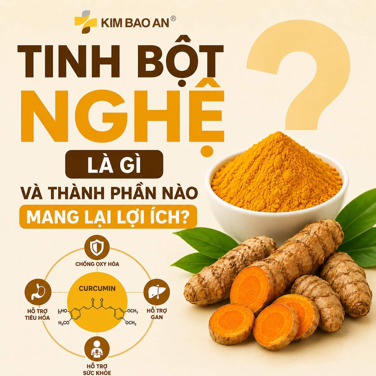 Tinh bột nghệ là gì và thành phần nào mang lại lợi ích