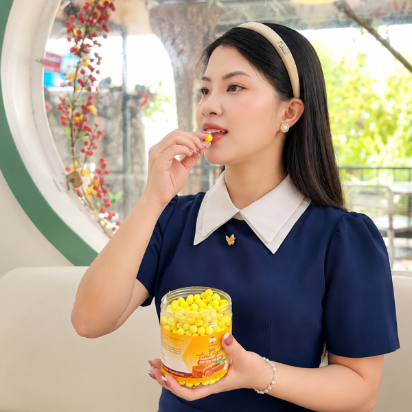 Review Thực Tế Viên Nghệ Mật Ong Sữa Chúa