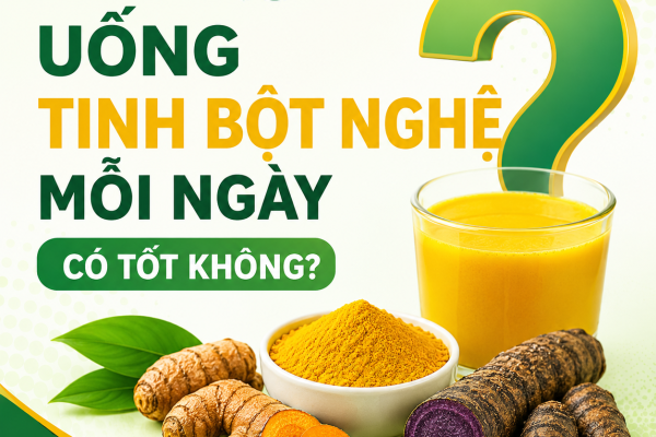 Góc Giải Đáp: Uống Tinh Bột Nghệ Mỗi Ngày Có Tốt Không?