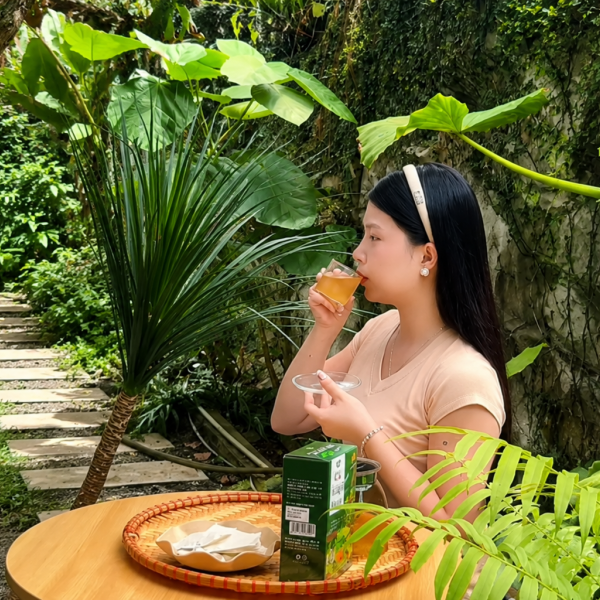 Tôi Đang Uống Trà Cà Gai Leo Mỗi Ngày
