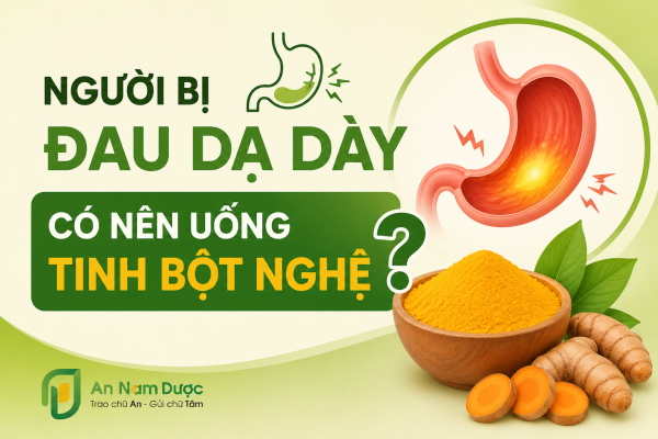 [Bật Mí] Người Bị Đau Dạ Dày Có Nên Uống Tinh Bột Nghệ Không?