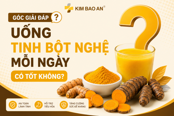 Góc Giải Đáp: Uống Tinh Bột Nghệ Mỗi Ngày Có Tốt Không?