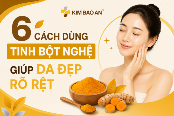 6 Cách Dùng Tinh Bột Nghệ Giúp Da Đẹp Rõ Rệt