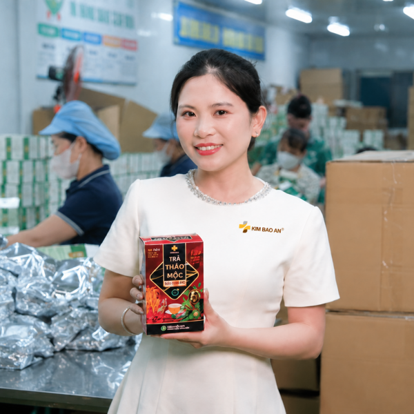 Nhà Máy Kim Bảo An | Quy Trình Sản Xuất Trà Thảo Mộc