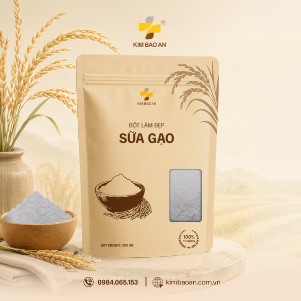 Bột Sữa Gạo Kim Bảo An (Hộp 100G)
