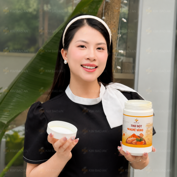Tinh Bột Nghệ Vàng Kim Bảo An | Quy Trình Sản Xuất & Phiếu Kiểm Nghiệm Chất Lượng
