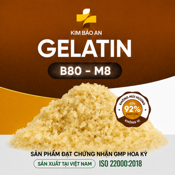 Gelatin B80 - M8 Kim Bảo An