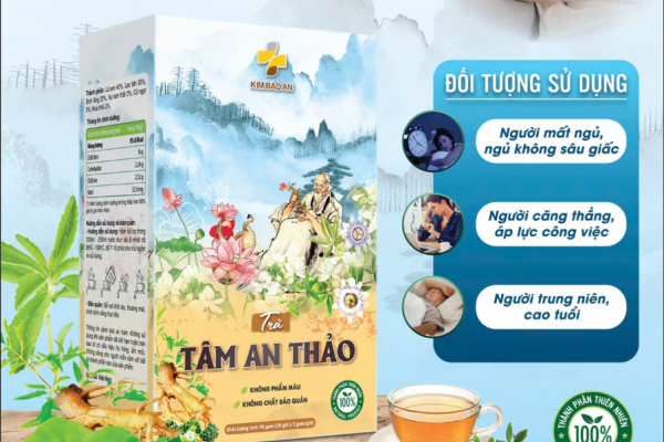 THỨC TRÀ THẢO MỘC CHO NGƯỜI CẦN SỰ THƯ THÁI – TRÀ TÂM AN THẢO KIM BẢO AN