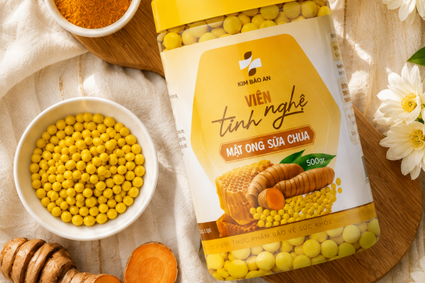 VIÊN TINH NGHỆ MẬT ONG SỮA CHÚA KIM BẢO AN – HỖ TRỢ TIÊU HÓA VÀ LÀM ĐẸP DA